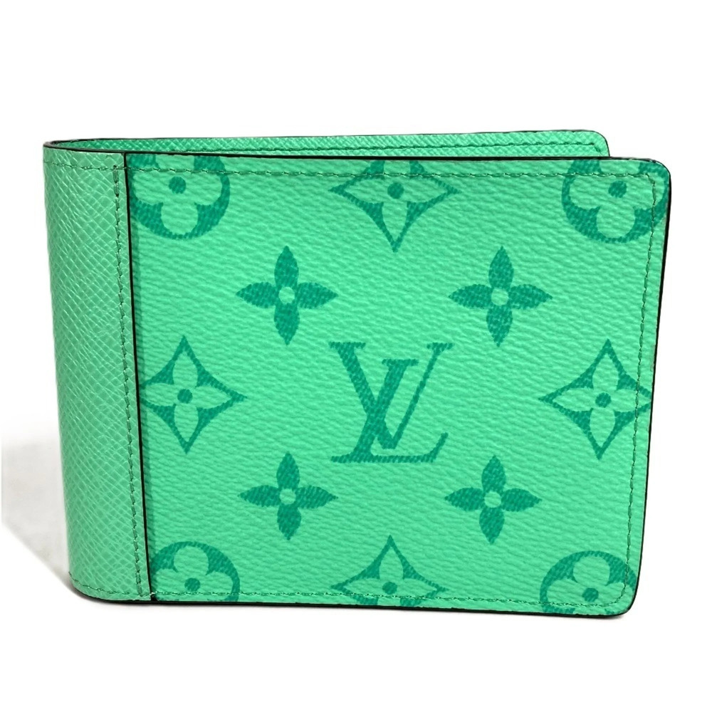 LOUIS VUITTON M27649 Taigarama Portefeuille Multiple Compact Wallet, Bi-fold ...